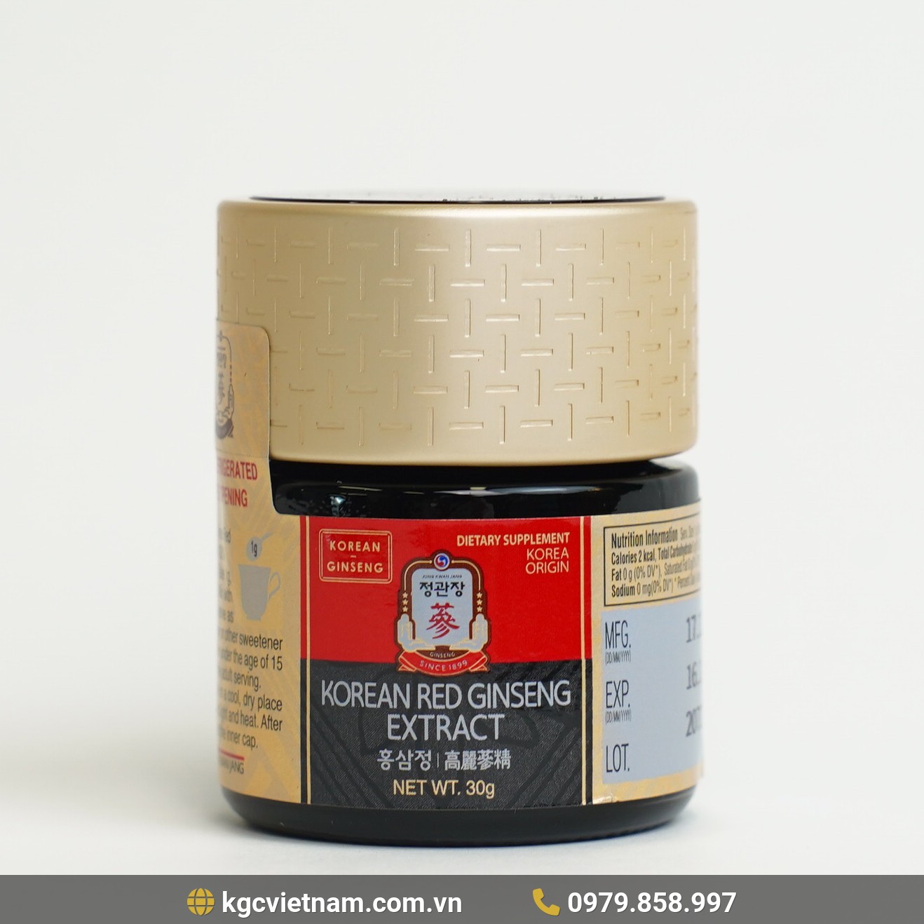 Cao Hồng Sâm KGC Jung Kwan Jang Korean Red Ginseng Extract 30 Gram