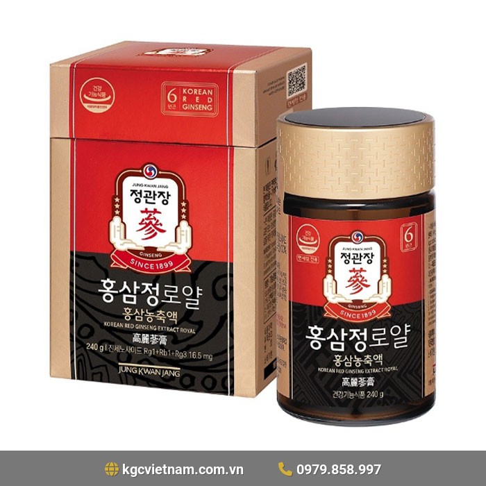 Cao Hồng Sâm Chính Phủ KGC Royal Jung Kwan Jang Extract 240 Gram