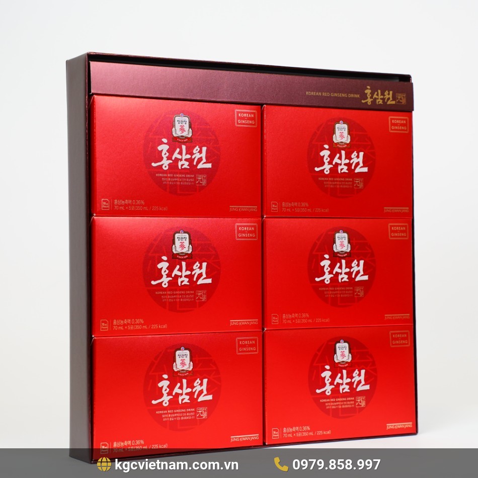 Nước hồng sâm Chính Phủ Hàn Quốc Won KGC Jung Kwan Jang 30 gói