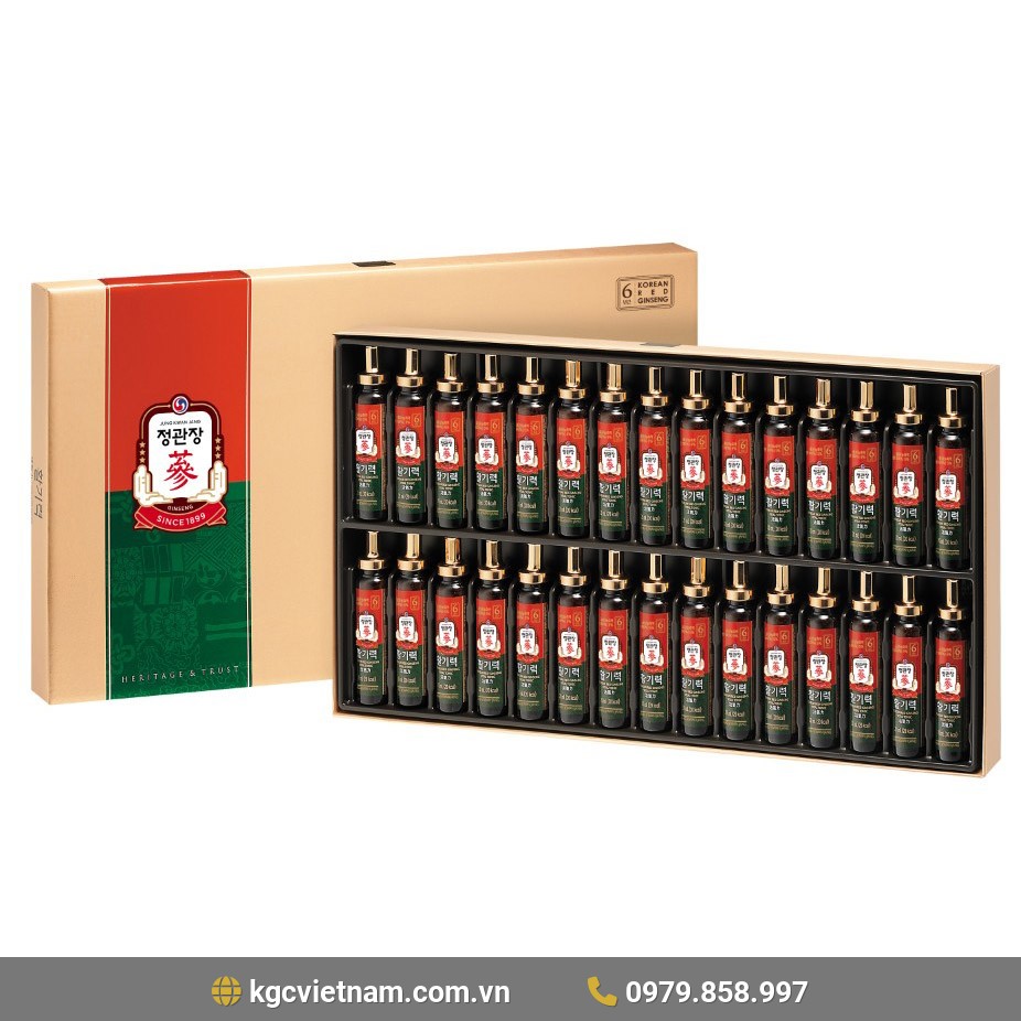 Nước Hồng Sâm KGC Vital Tonic 30 ống Korean Red Ginseng Jung Kwan Jang