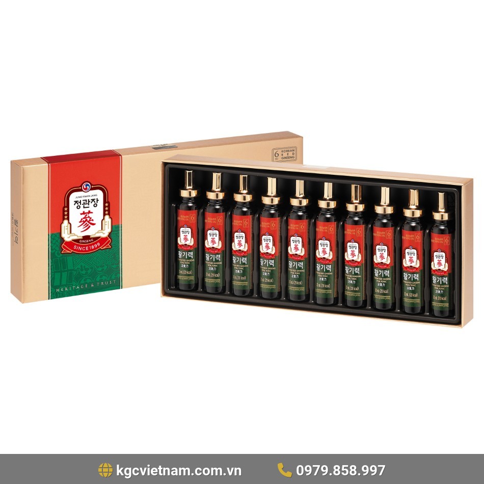 Nước Hồng Sâm KGC Vital Tonic 10 ống Korean Red Ginseng Jung Kwan Jang