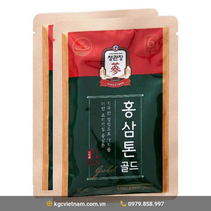 Nước Hồng Sâm Tonic Gold KGC 30 gói Jung Kwan Jang