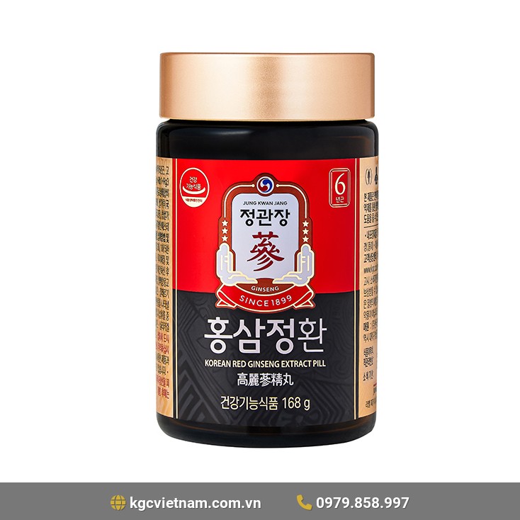 Viên Hồng Sâm KGC 168g Korean Red Ginseng Extract Pill Jung Kwan Jang