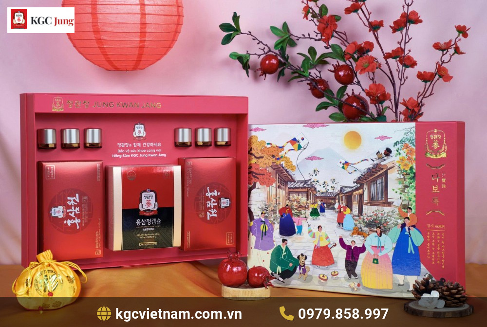 Quà Tặng Hồng Sâm Vạn Phúc Vân Hưng KGC Jung Kwan Jang