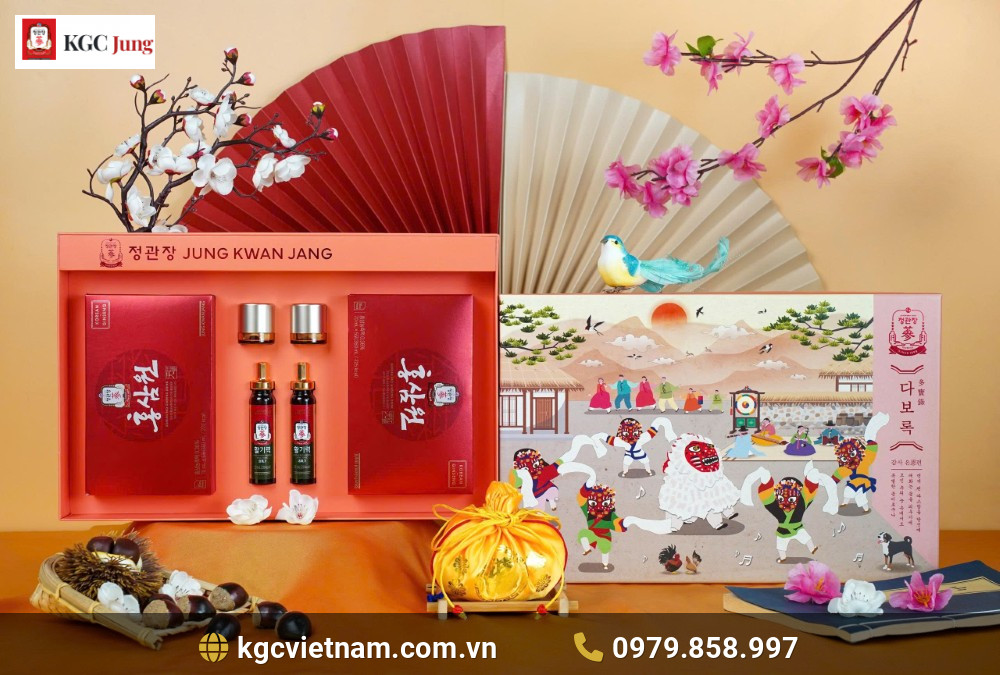 Quà tặng hồng sâm An Khang Vĩnh Ninh KGC Jung Kwan Jang